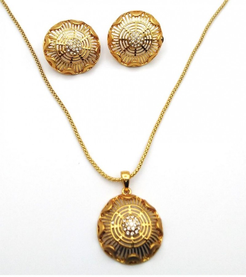 Jewelry Round Beads Gold Color