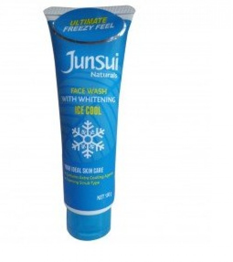 Junsui Naturals Face Wash With Whitening Ice Cool - 100 G
