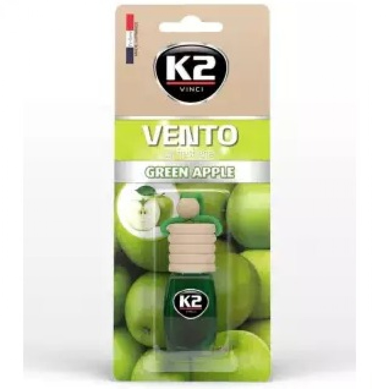 K2 Vento Air Freshener For Vehicle - Green Apple - 8ml
