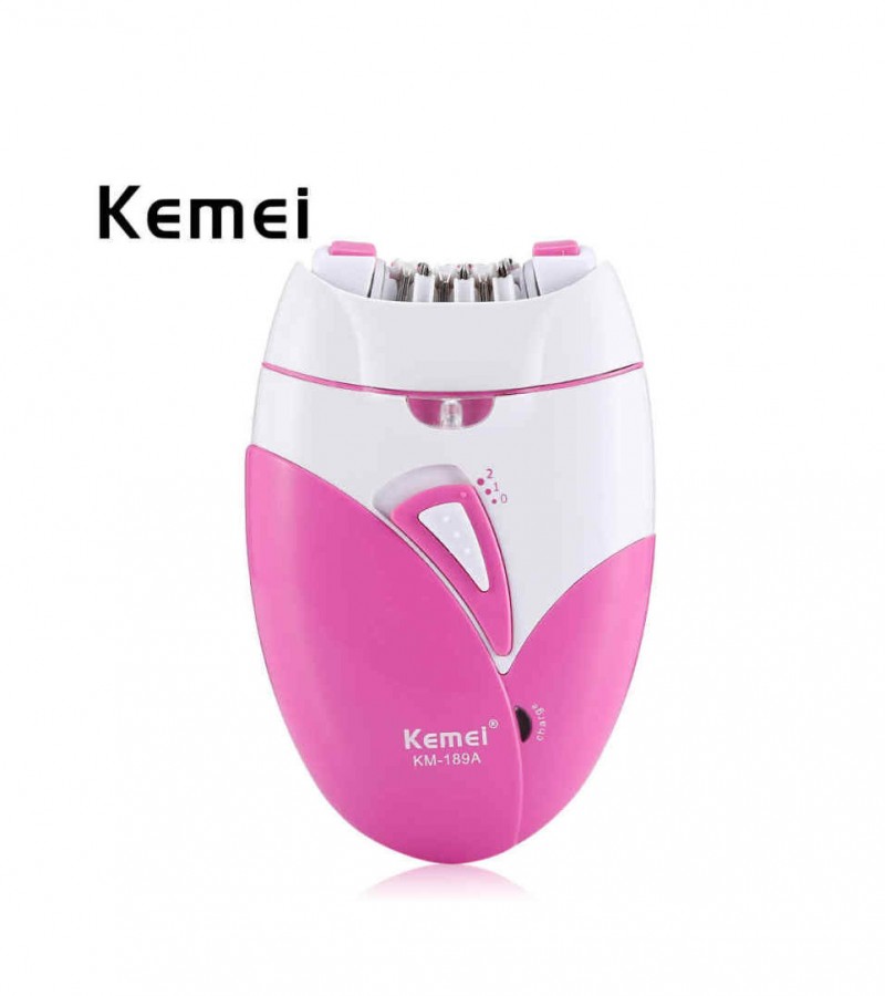 Kemei Fashionable Design USB Rechargeable Women Electric Epilator Shaver