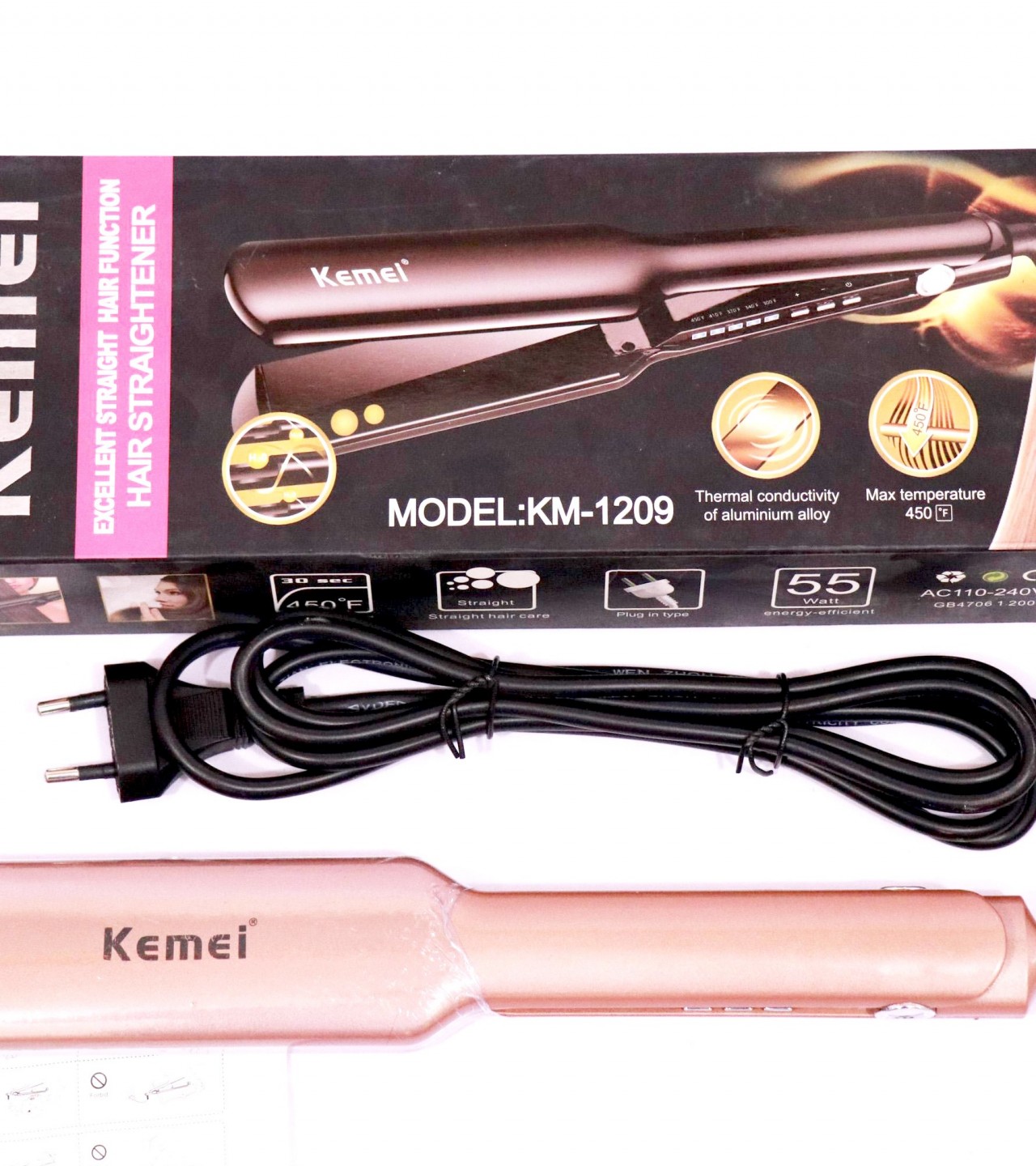 Kemei Hair Straightener KM-1209