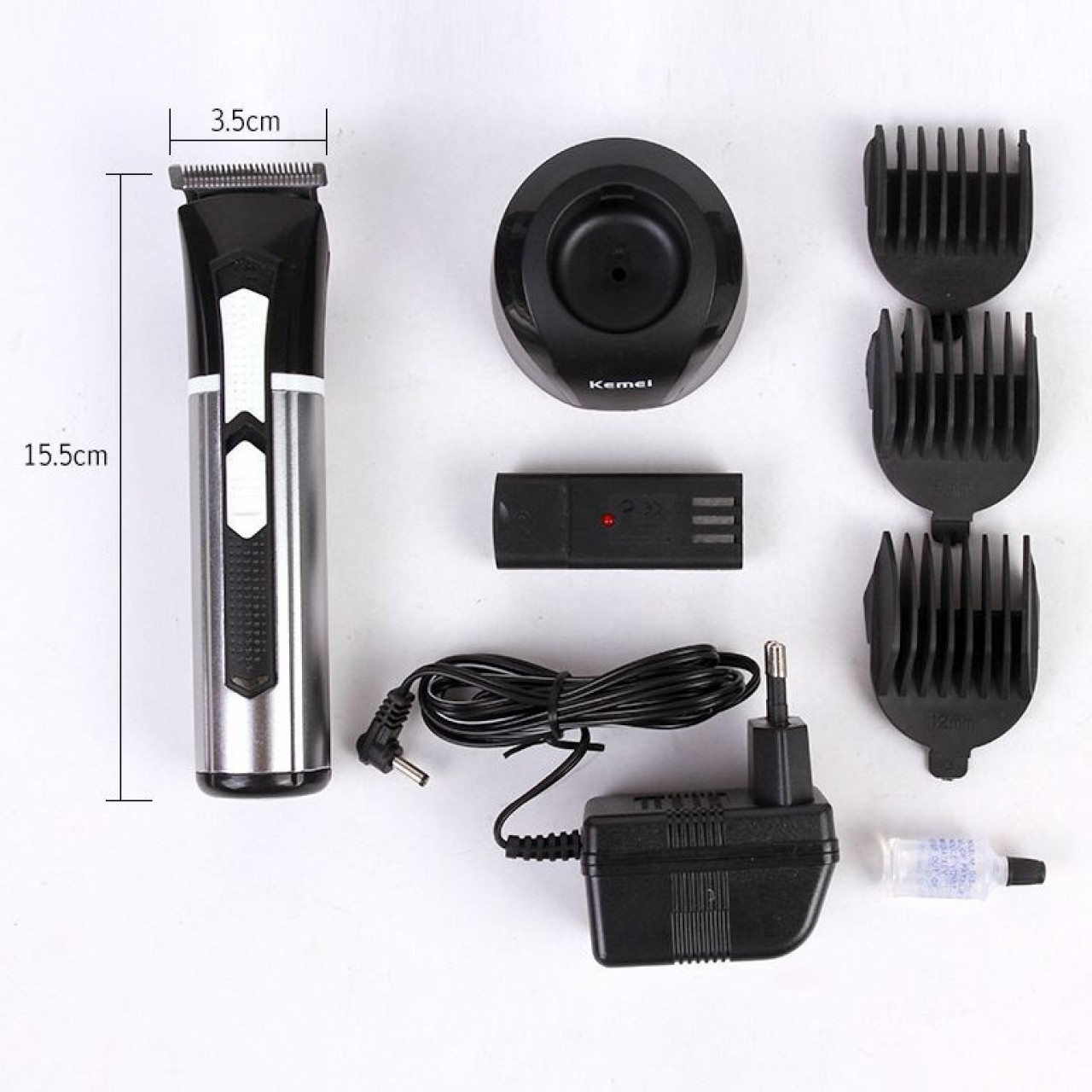 Kemei KM-3008B Rechargeable Hair Trimmer