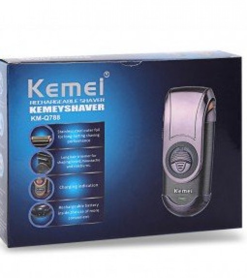 KEMEI KM-Q788 Electric Rechargeable 3D Shaver For Men