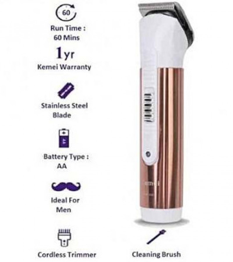 Kemei Rechargeable Beard And Hair Trimmer KM-029
