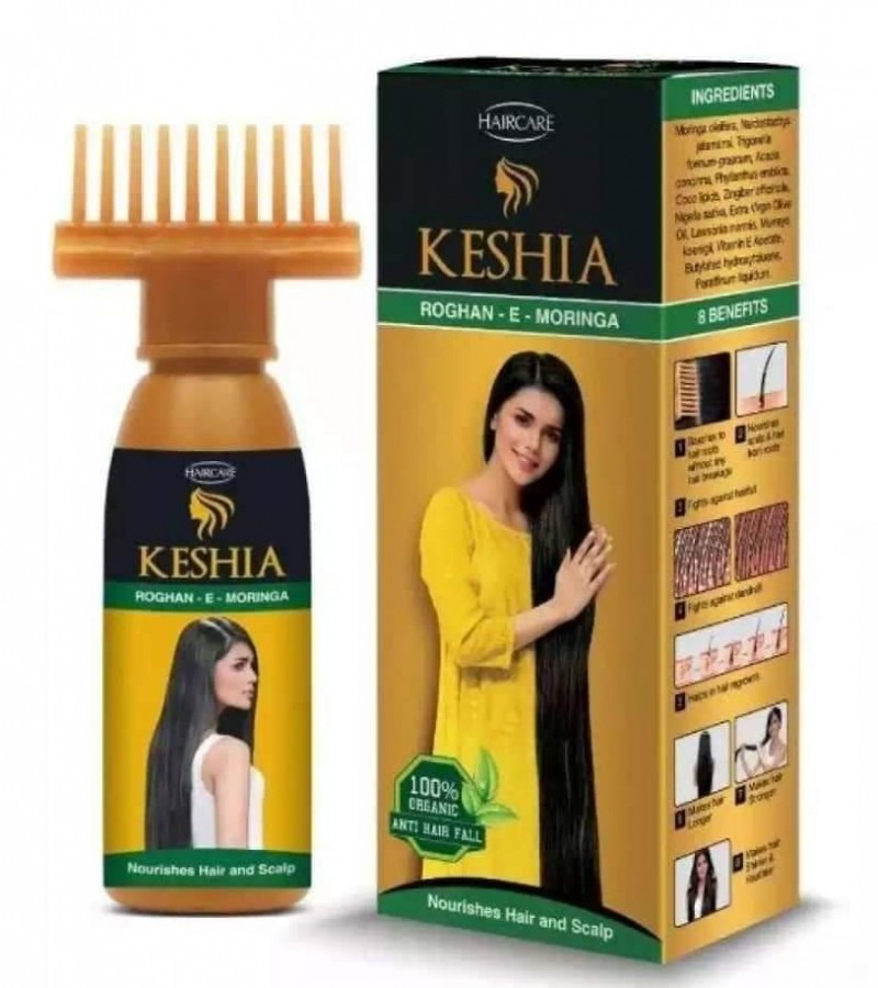Keshia Roghan-e-Moringa Hair Oil - 120 ml