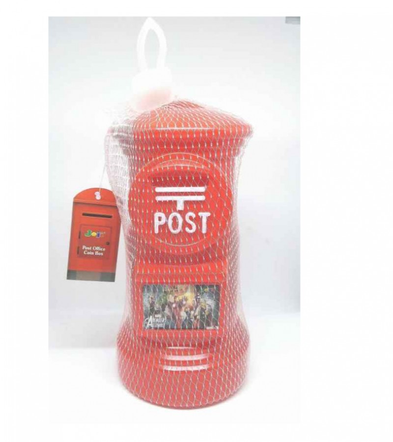 Kids Post Office Box Coin Bank Saving Money Storage Box For Kids