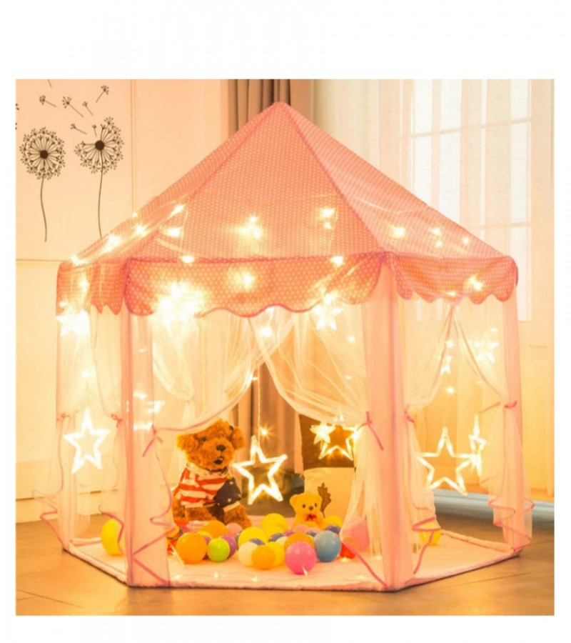 Kids tent house Play house for girls Pink baby Castle