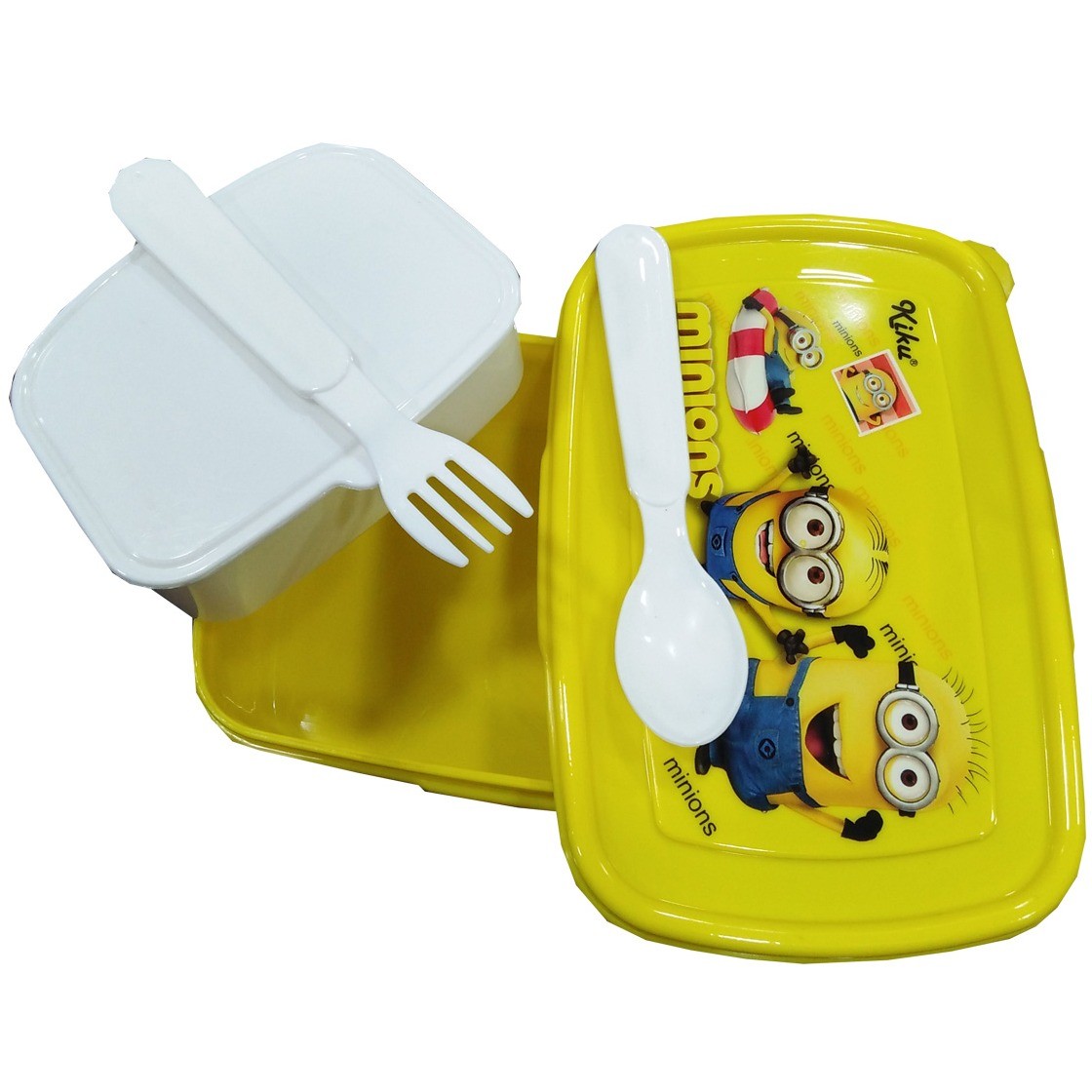 Kiku Minions Themed Lunch Box for Kids - Yellow