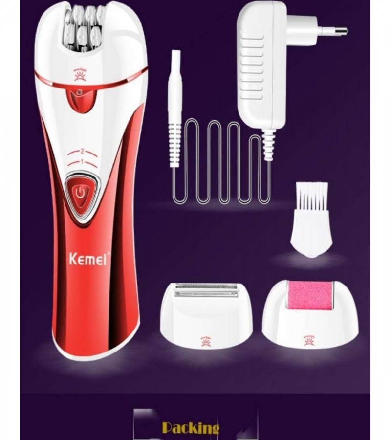 Km 1107 3 in 1 Multi-Functional Lady's Electric Shaver