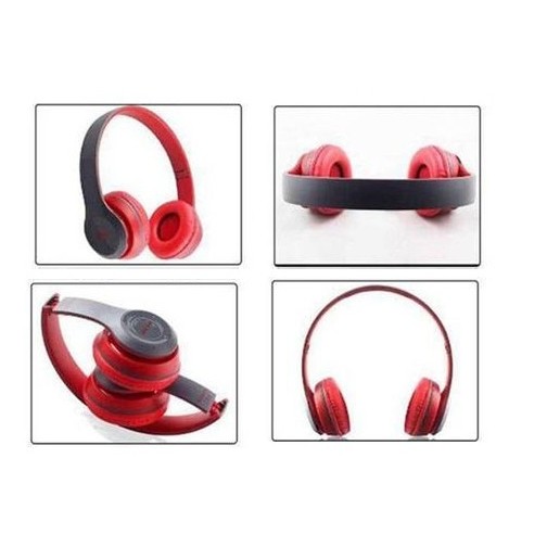 P47  Wireless Bluetooth Headphone - Red