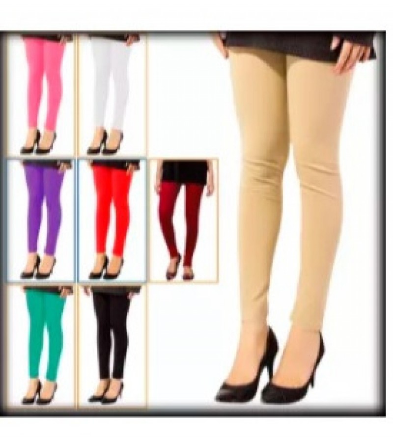 Ladies Tights High Stretch Leggings For Spring And Summer 8 Assorted Colors Free Size