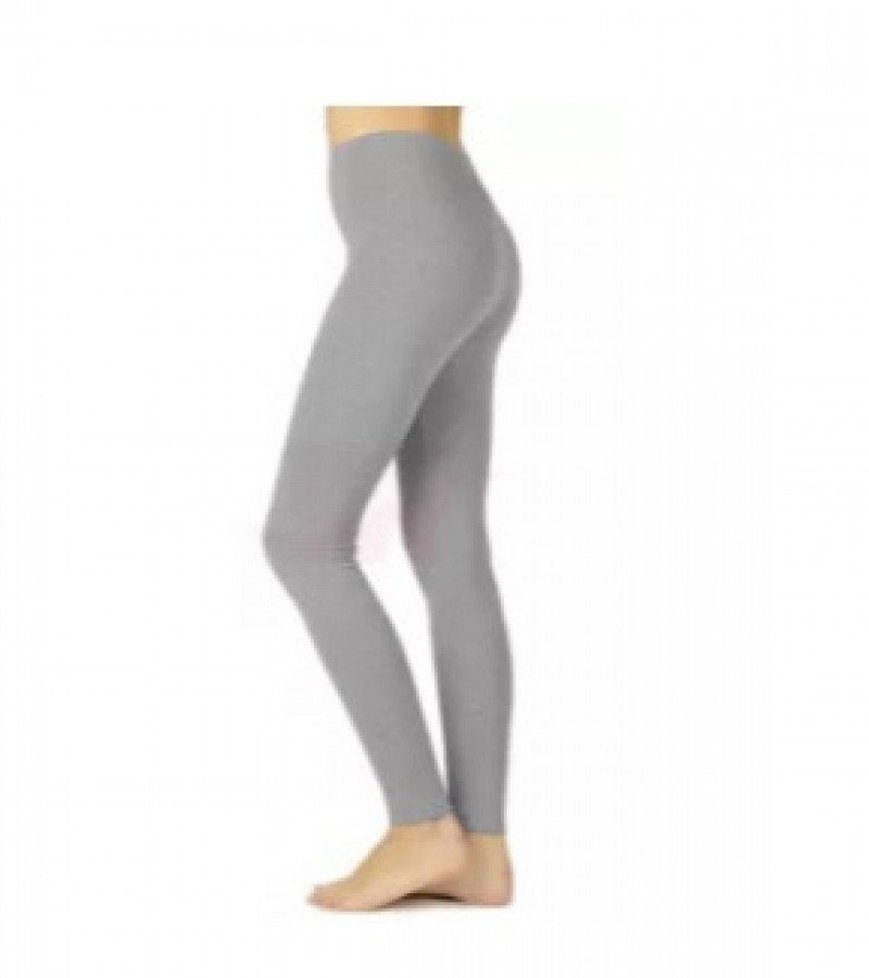 Ladies Women Girls Grey 100% Soft Cotton Tights Sexy Legging Free Size
