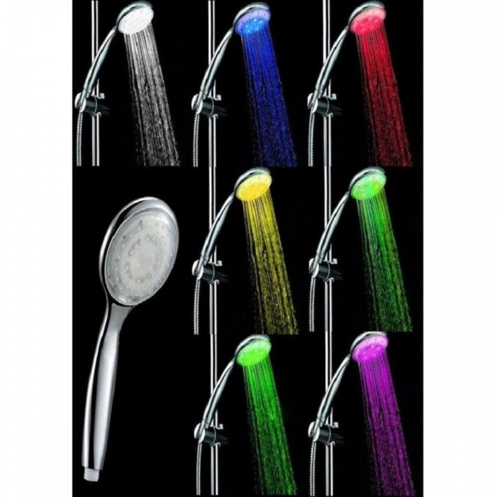 LED 7 Colors Water Glow Showerhead