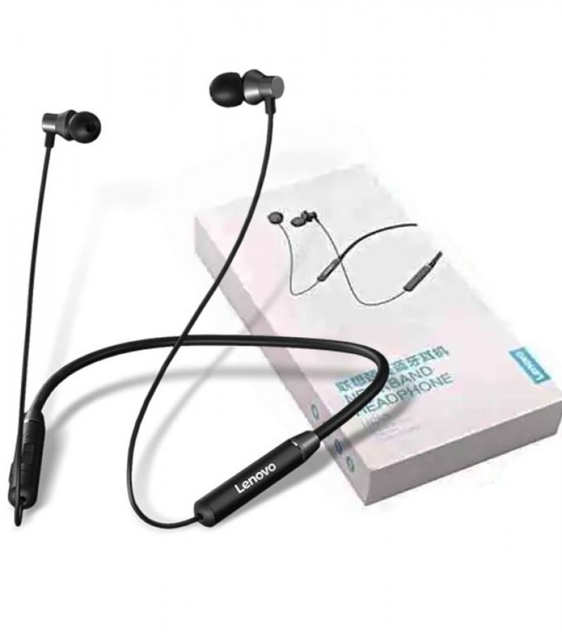 Lenovo HE05 Neckband Bluetooth V5.0 Headset Earphones
