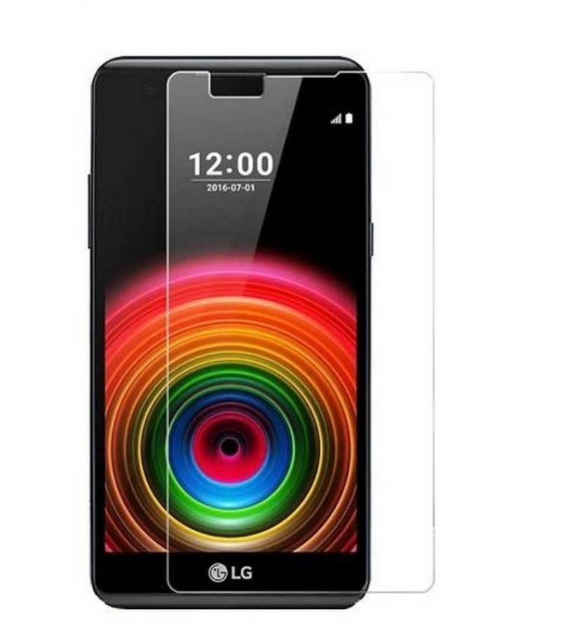 LG_ X - Power - 2.5D Plain & Polished - Protective Tempered Glass
