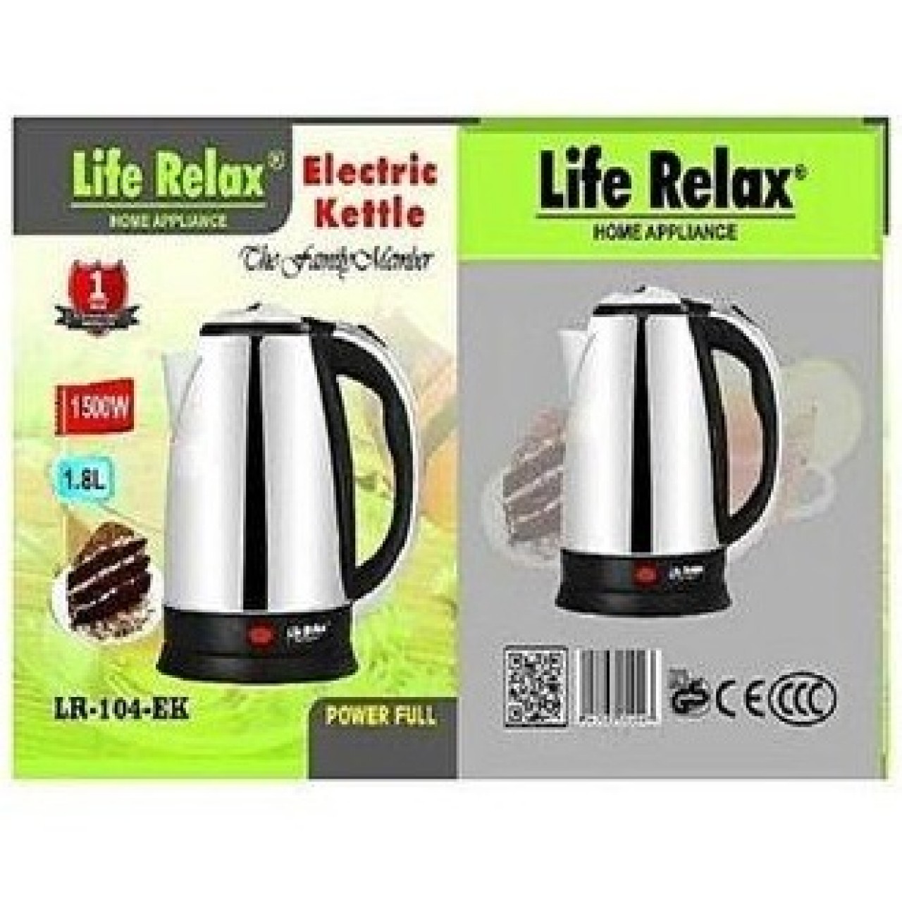 Life Relax LR-104-EK Electric Kettle - Home Appliances