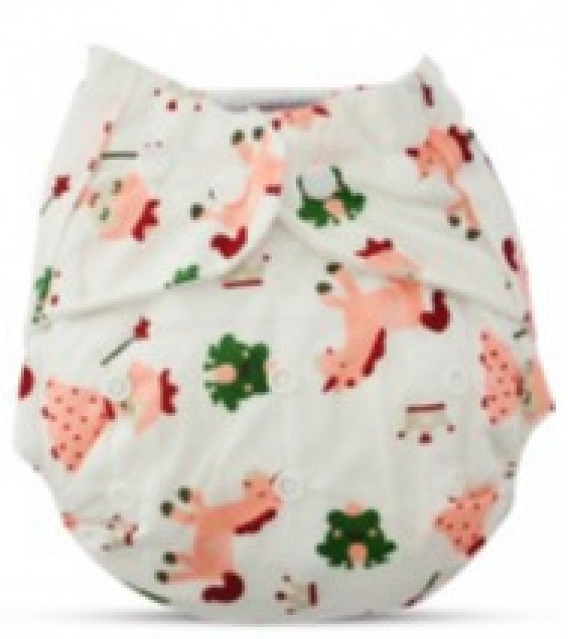 Little Sparks Baby Reusable Nappy Printed Animals