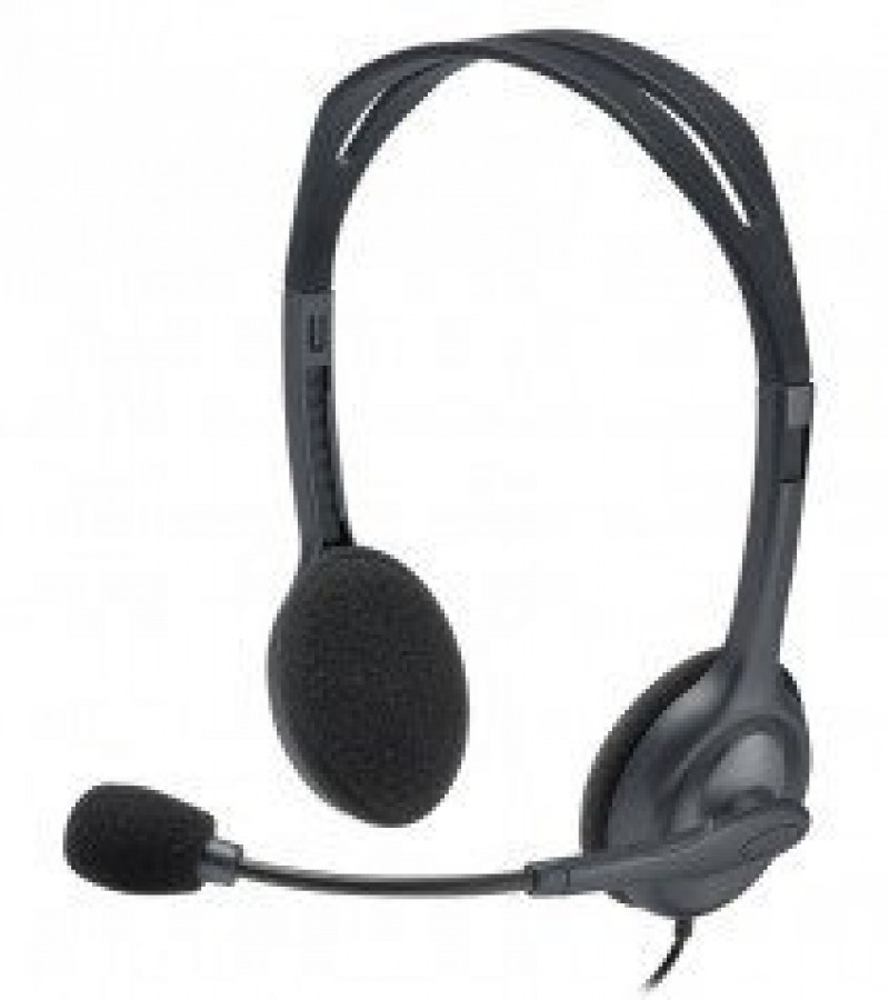 Logitech H111 Stereo Headset - 3.5mm Multi-Device Headset