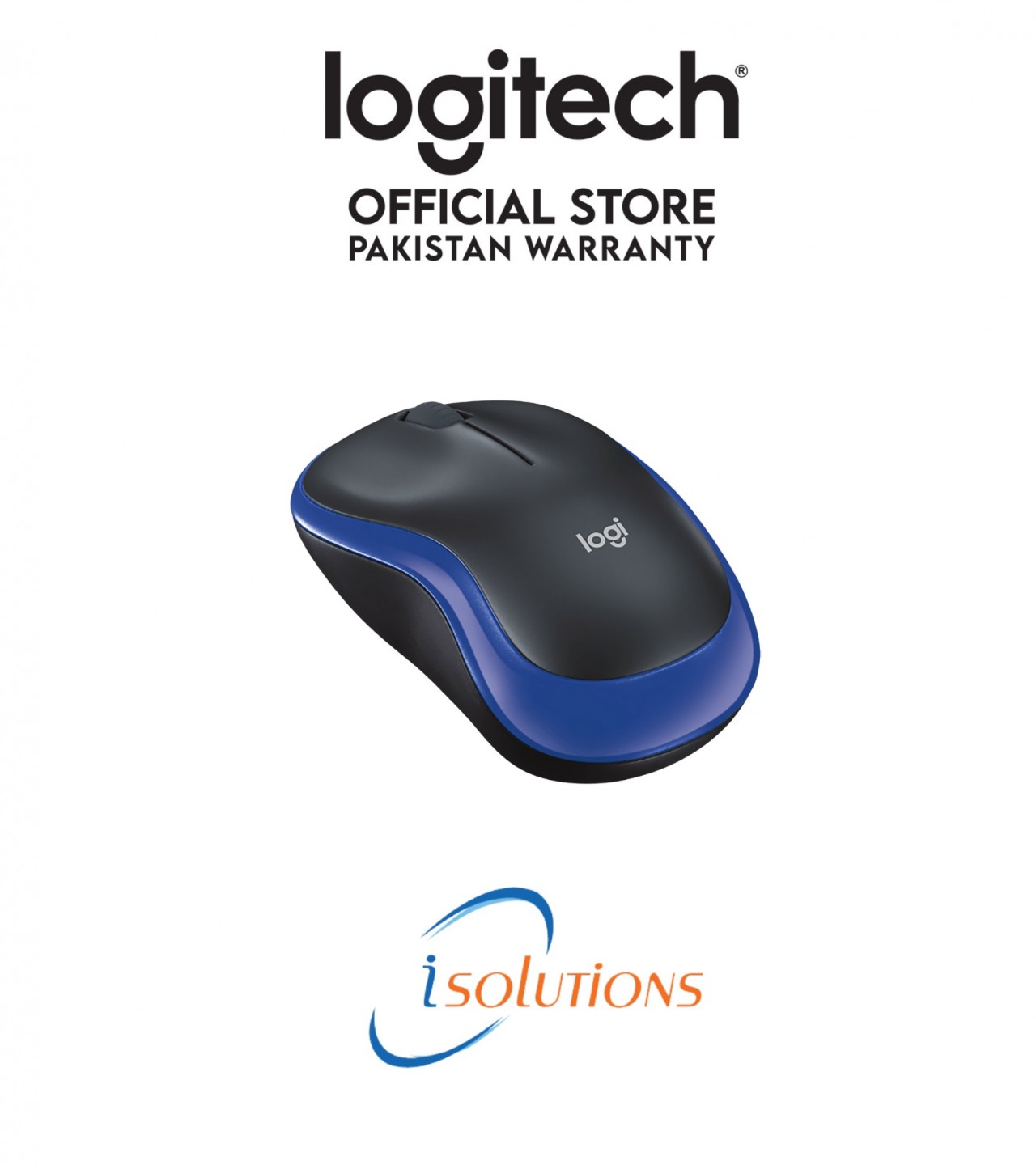 Logitech Wireless Mouse - M185 - Blue