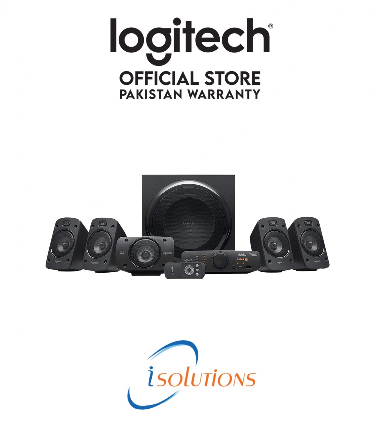 Logitech - Z906 5.1 Surround Sound Speakers System
