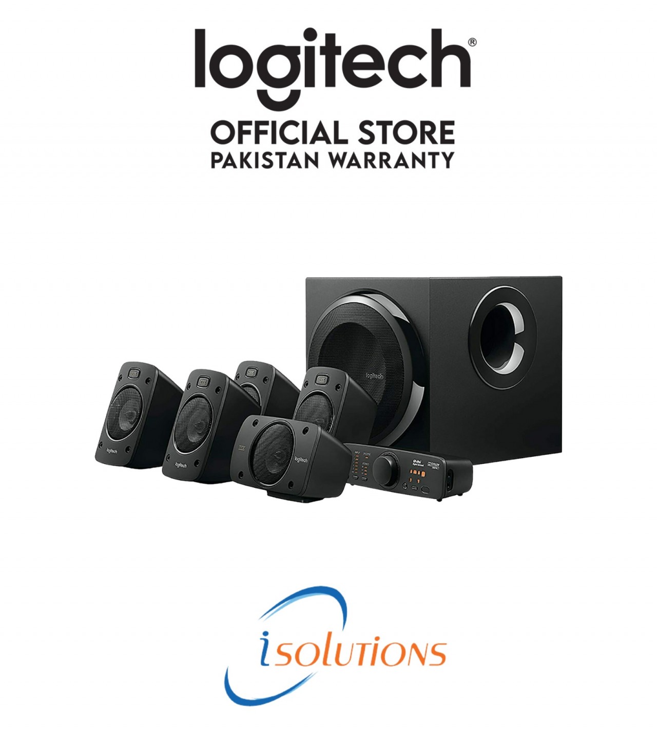 Logitech - Z906 5.1 Surround Sound Speakers System