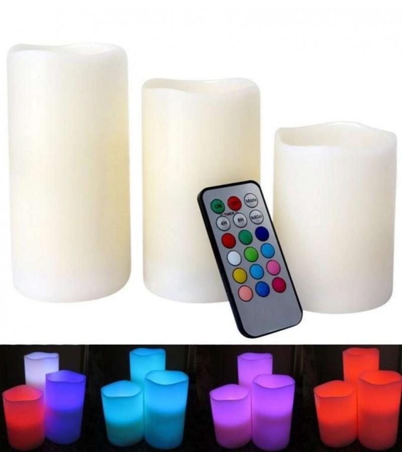 Luma Candles With Remote Control