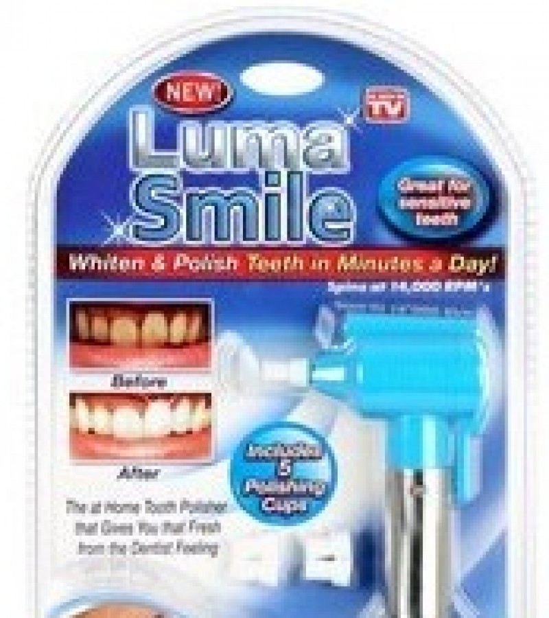 Luma Smile Tooth Polisher - Whiten & Polish Teeth In Minutes A Day