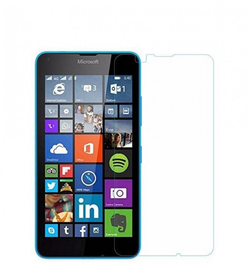 Lumia 430 - 2.5D Plain & Polished - Protective Tempered Glass