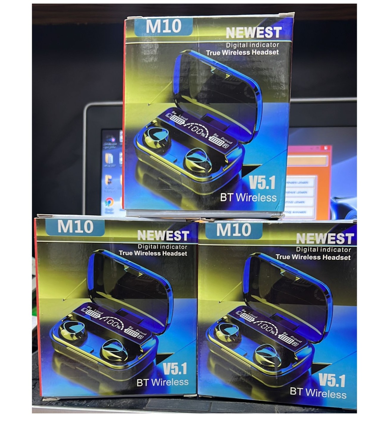 M10 TWS Earbuds Bluetooth 5.1 Earphones