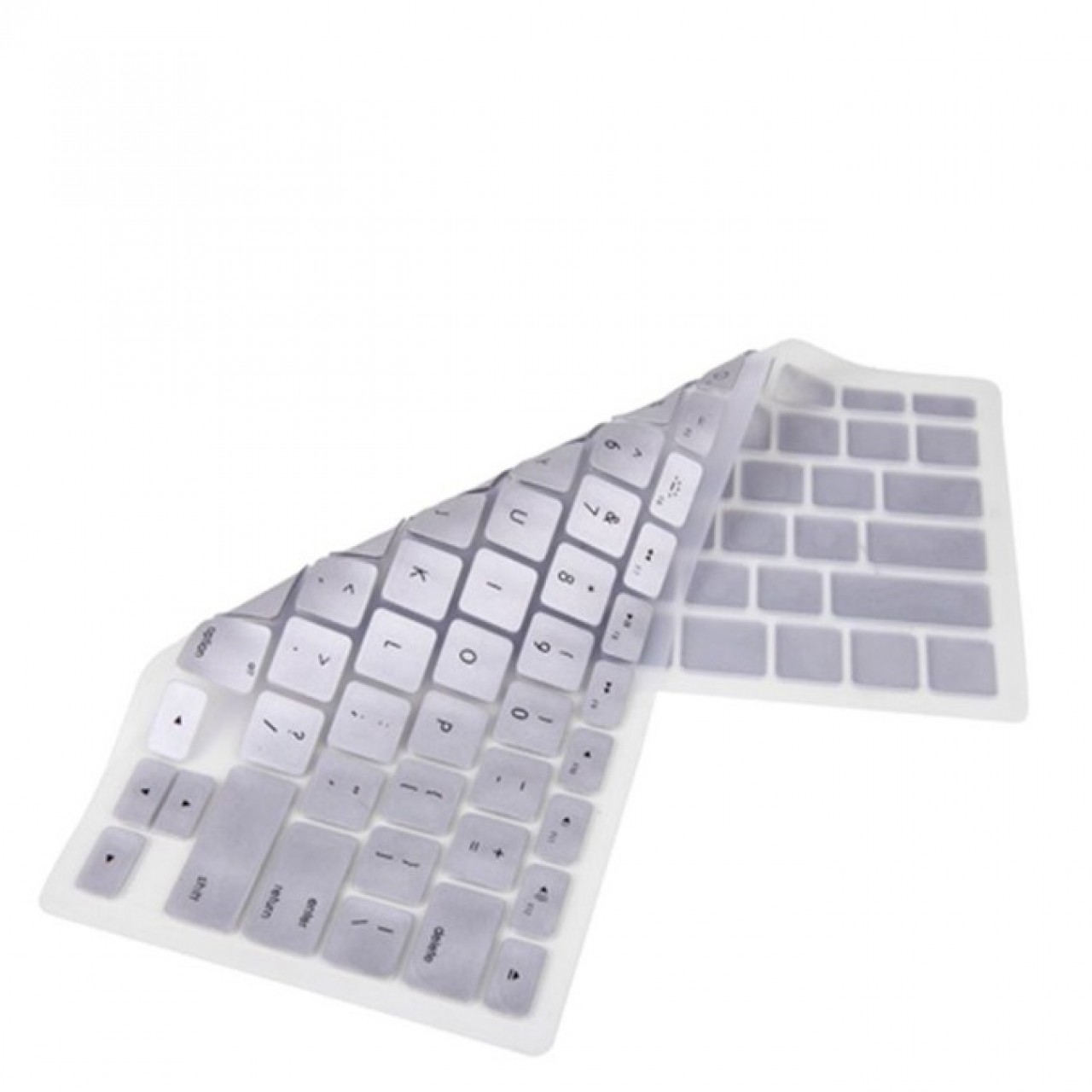 Macbook Pro 17 Inch Color Key Skin - Silver