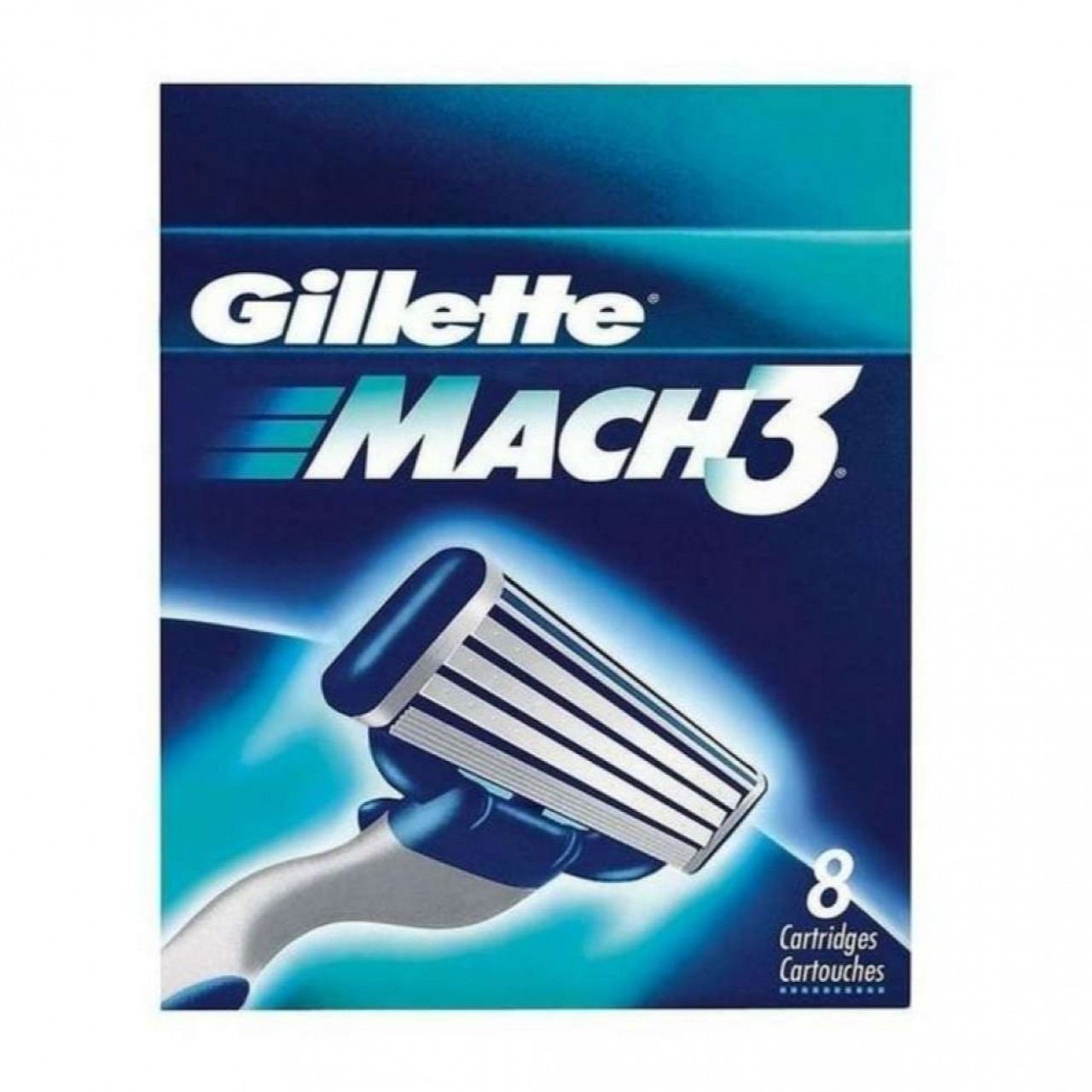 Mach3 Shaving Blades For Men - 8 Pcs