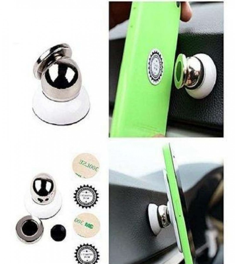 Magnetic Car Mount Smartphone Holder 360° Rotatable -