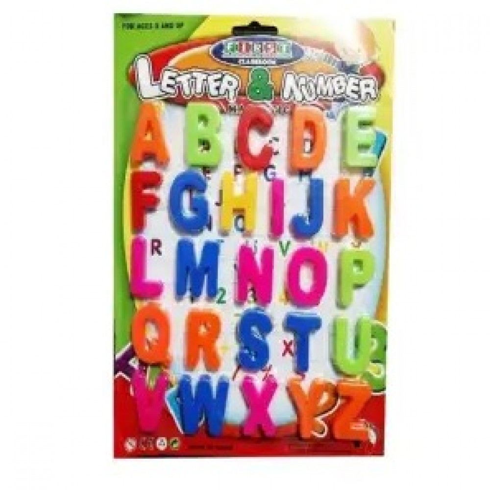 Magnetic Letter Alphabets Toy for Kids - Multicolor