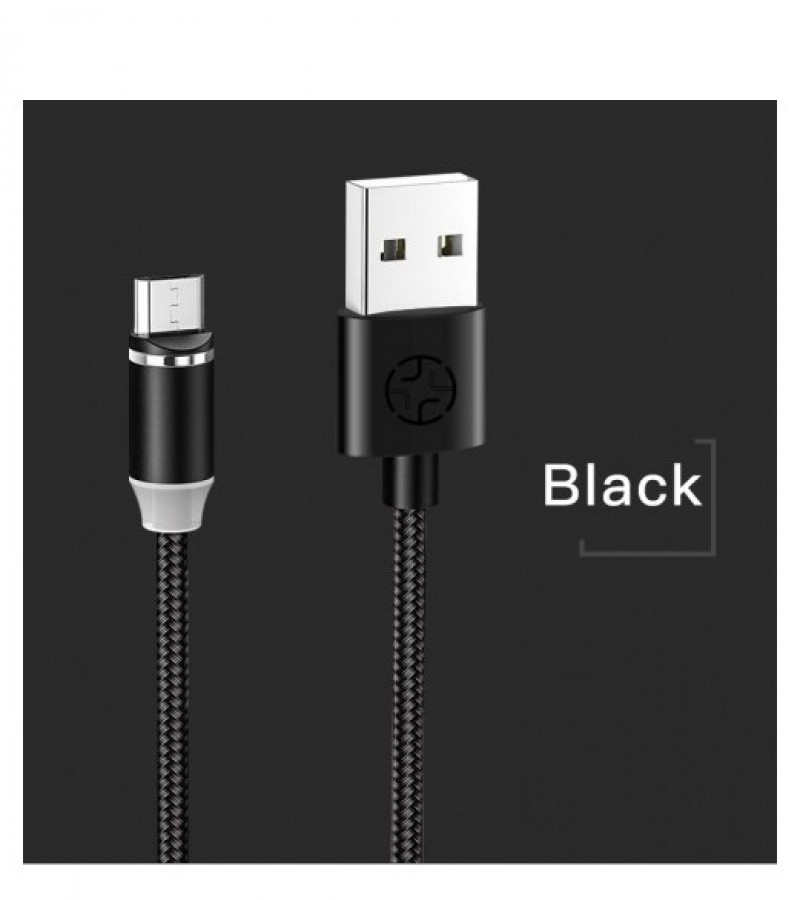 Magnetic Micro Type - C Lightning Cable (3 In 1)