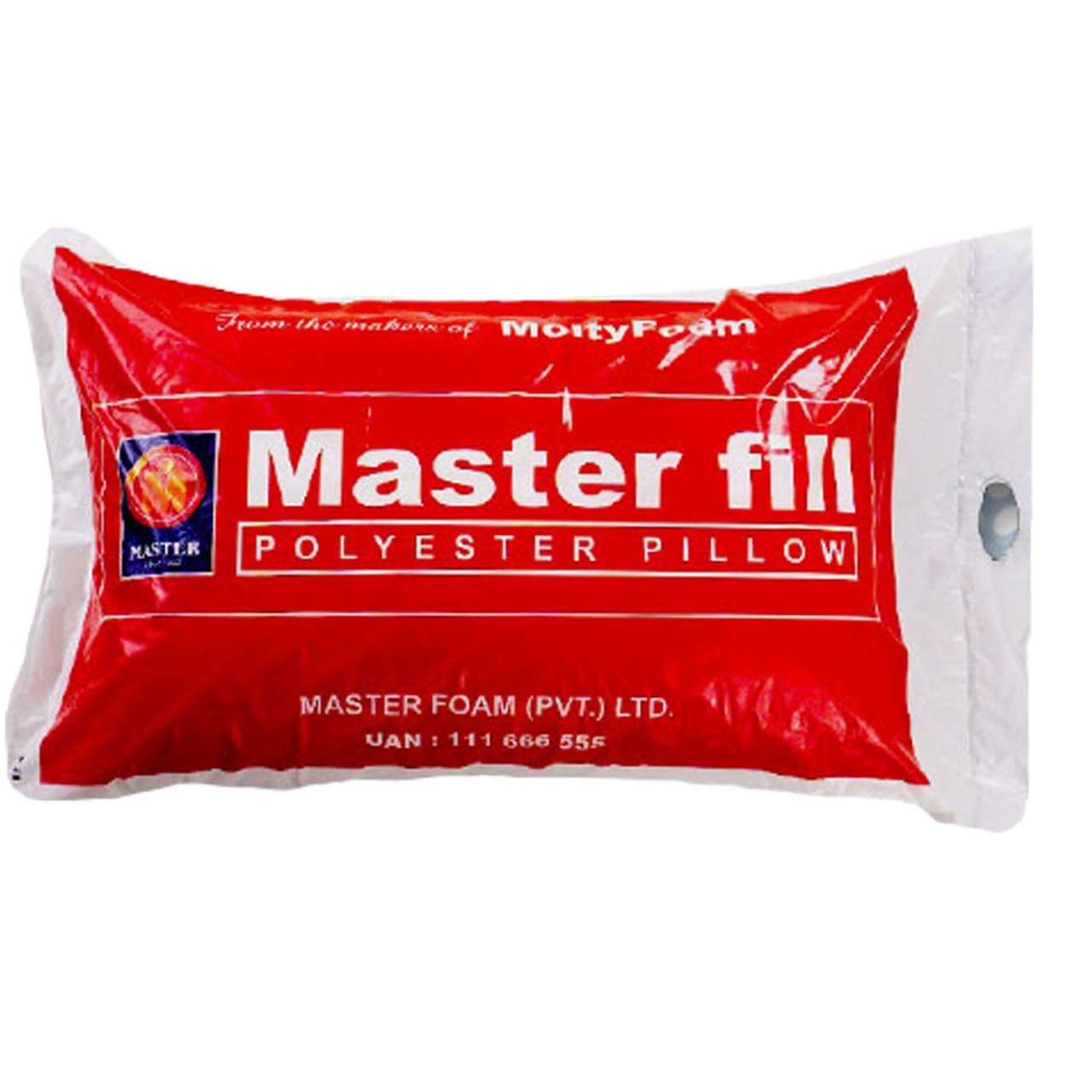 Master Fill Polyester Fiber Pillow - Antibacterial & Non-Allergenic