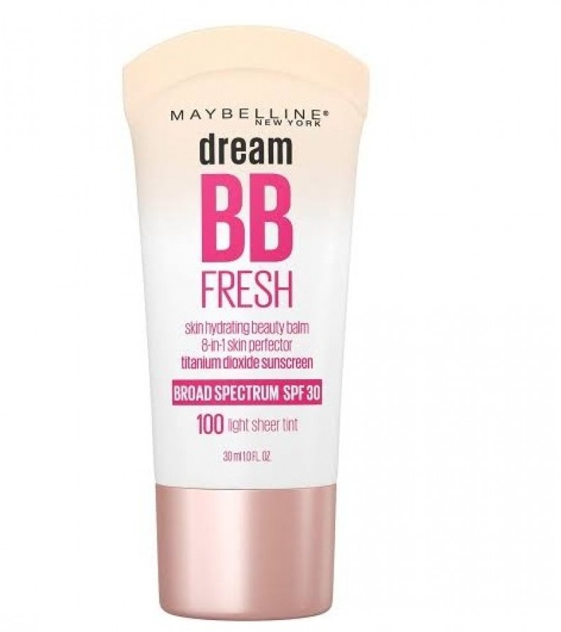 Maybelline New York Dream Fresh BB Cream SPF-30, 02 Light-30ml