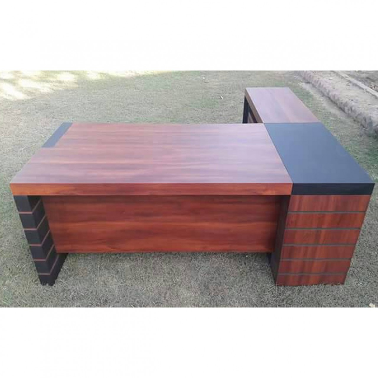MDF & PVC Office Table Set - Move able & Folding Table