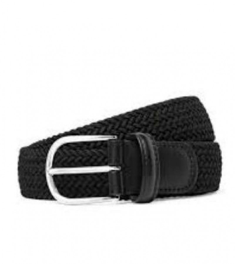 Men's Stretch Woven Braid Belt-Belt for men