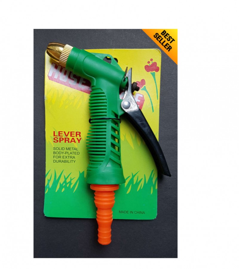 Metal Portable Adjustable Garden Hose High Pressure Sprinkler Nozzle Car Water Spray