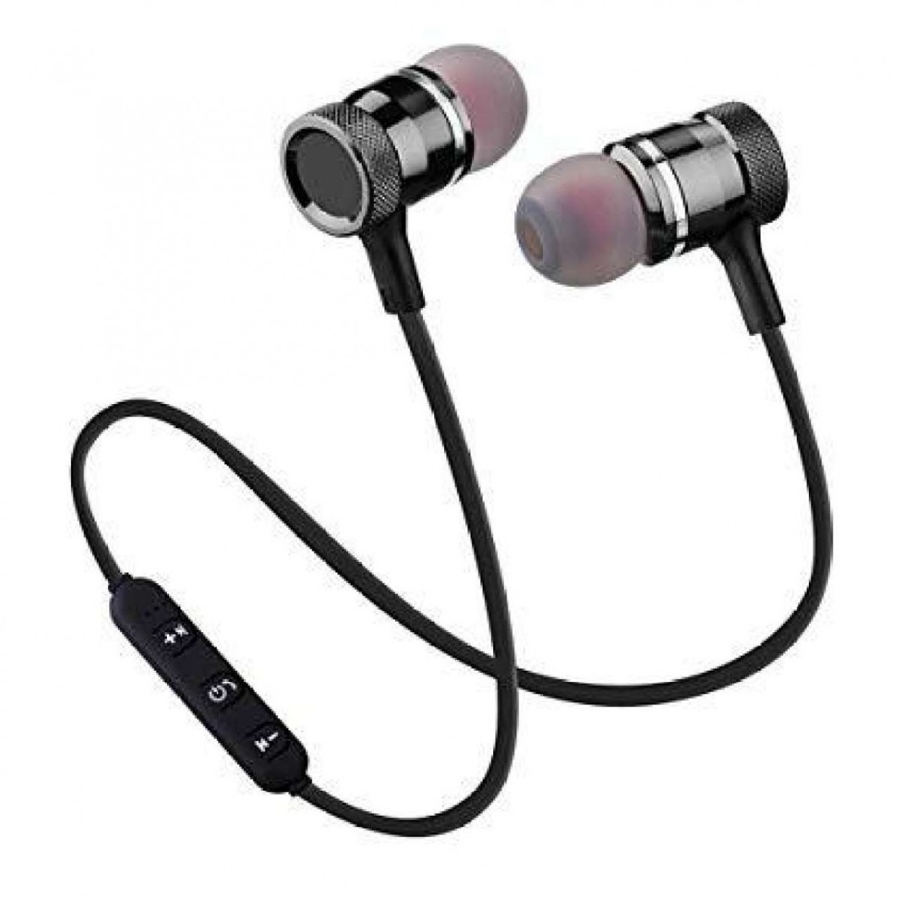 Mini Portable S6-3 Magnetic Suction Bluetooth 4.1 Handsfree Sport Wireless Heavy Bass Noise Reductio