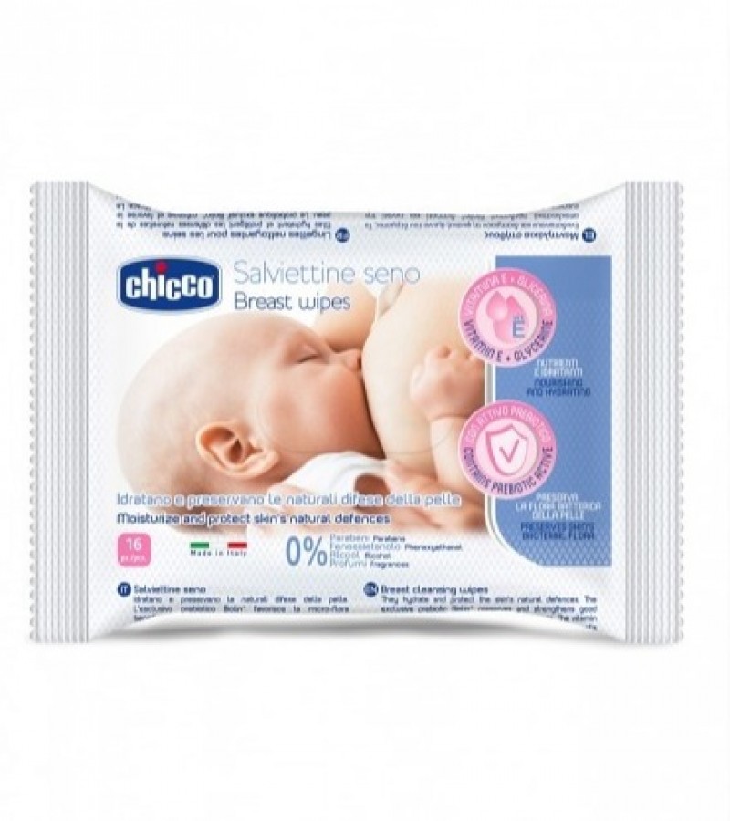 Mother Cleansing Breast Wipes 16 Pcs