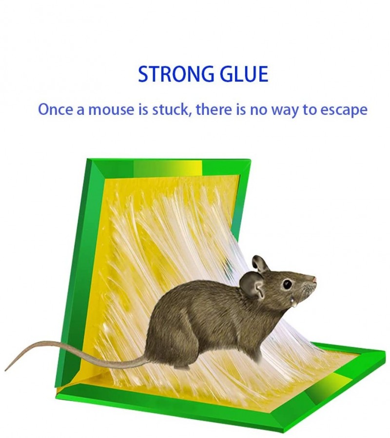 Mouse Traps, Mouse Glue Trap, 1 PCS Rat/Mice Traps Sticky Pad Boards
