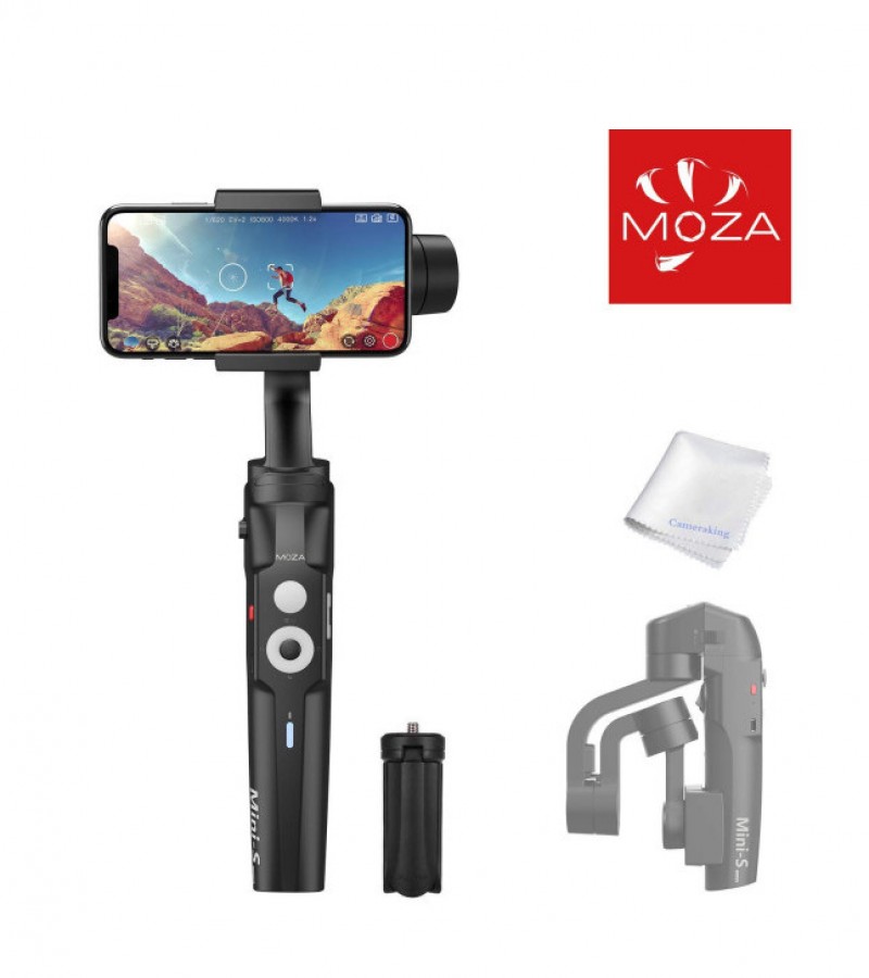 MOZA Mini S Foldable 3-Axis Handheld Gimbal Stabilizer for Smartphone