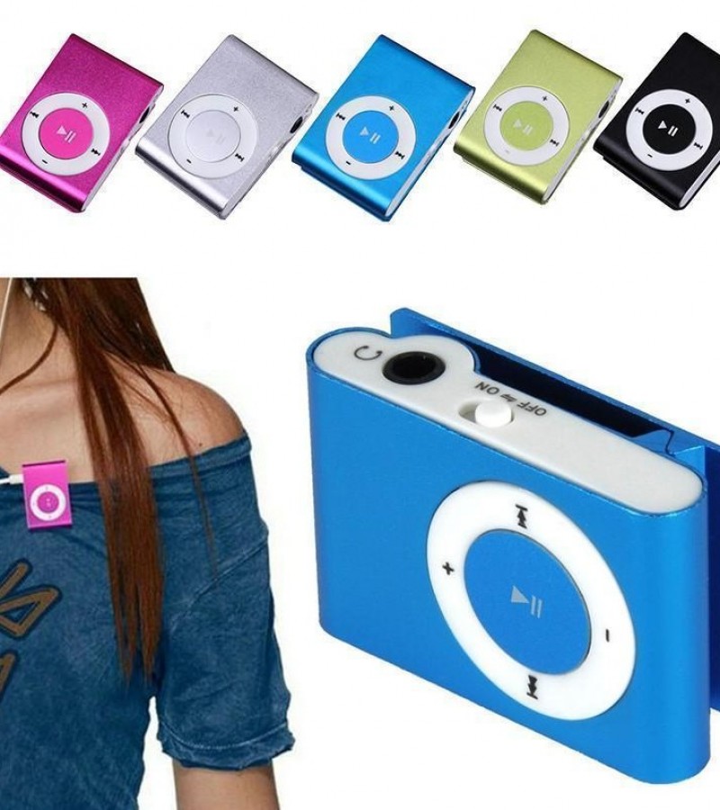 MP3 Shuffle Player Music with Handsfree & Cable