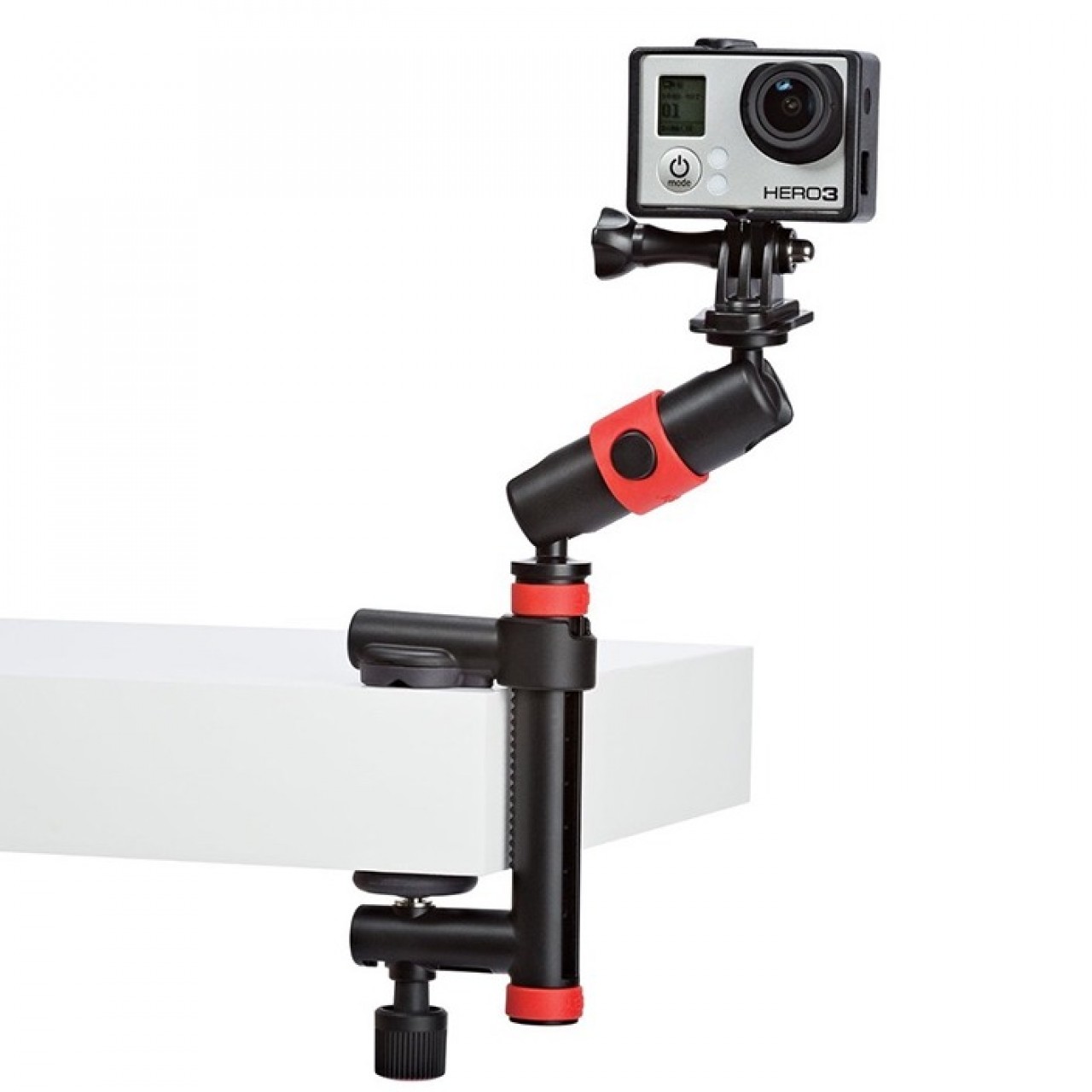 Multi-Function Action Clamp & Locking Arm For Sports Action Cameras