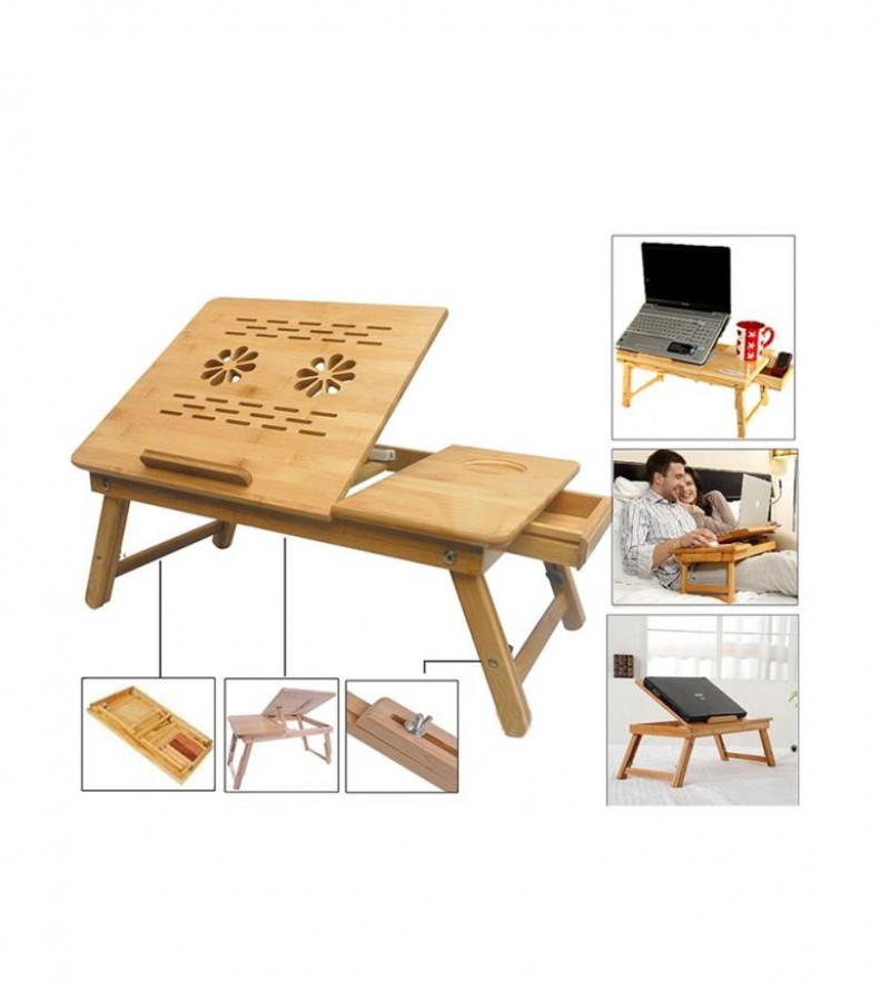 Multipurpose Wholesale wooden antique laptop table adjustable height computer desk