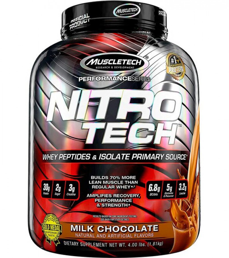 Muscle Tech - Nitro Tech Whey Peptide & Isolate Primary Source