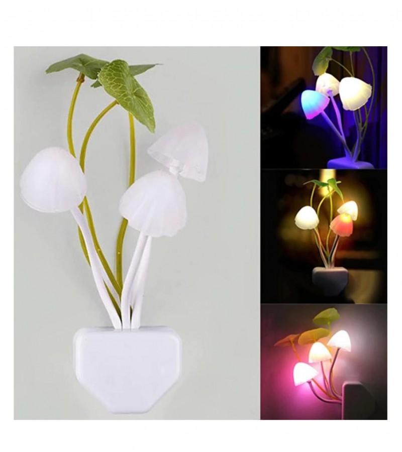 Mushroom LED Night Light Warm Fungus Lamp Room Decor
