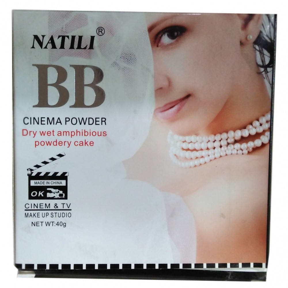 Natili BB Cinema Powder Dry & Wet Amphibious Powdery Cake - 40 G