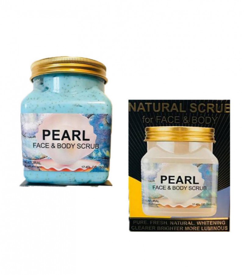 Natural Pearl Face And Body Scrub